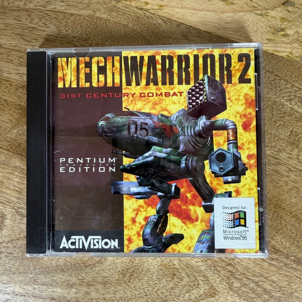 MechWarrior 2 31st Century Combat Pentium Edition Windows 95 PC Game Activision